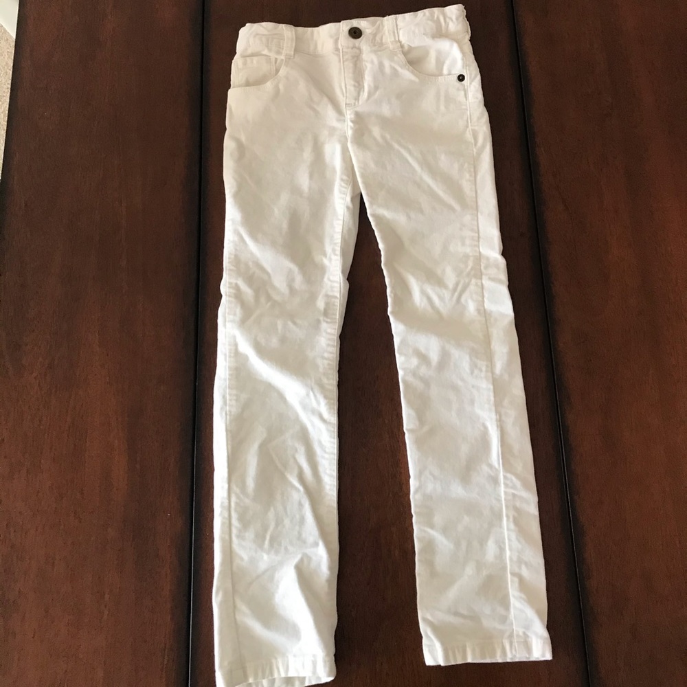 Crazy 8 skinny white pants